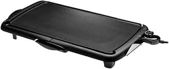 Presto 07037 Jumbo Cool Touch Electric Griddle, Black