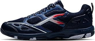 Hundred Men Raze Pro Badminton Shoes (Non Marking) | Also Indoor Sports | Lightweight, Breathable & Durable | X-Cushion | Active Grip Sole | Extended Heel Lock