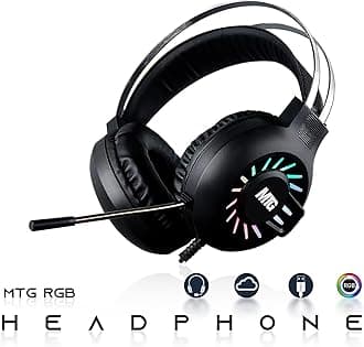 Dell Desktop PC Gaming Bundle - Core i7, 16GB RAM, 512GB SSD, AMD RX 550, RGB Keyboard with AI-Enabled Copilot Key, Mouse, RGB Headphone, Webcam, Wi-Fi, Win 11 Home (Renewed)