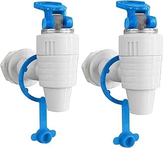 All RO Water Purifier Model Suit Water Purifier Taps, Mud Pot Water Can Water Dispenser Tap, Filter Nal, Water Filter Tap for Kent, Dolphin, Aqua (Pack of 2)