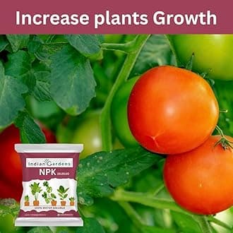 Indian Gardens - Cocopeat Block for Home Garden Plants (0.4 Kg, NPK 20:20:20)