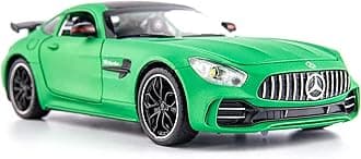 MTG Metro Toys & Gift - Benz AMG GTR | 1:24 Scale | Big Size Diecast Model Alloy Metal Pull Back Toy car for Kids with Openable Doors & Light, Music Toy Vehicle for Kids 【Colors as Per Stock】