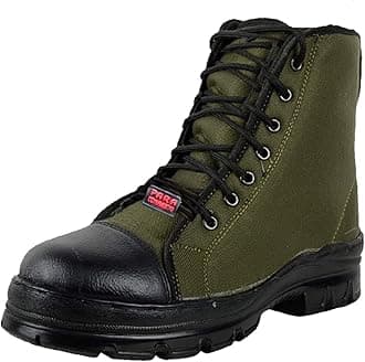 Kalibar Mens Polyurethane Army Military Light Weight Jungle Boot Shoes