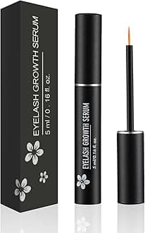 Lash Serum - 5ml Eyelash Growth Serum, Advanced Lash Enhancing Treatment for Eyelash Growth Thickness, Stronger, Healthier Lashes & Brows, Vegan & Cruelty-Free