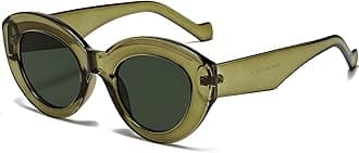 AIEYEZO Oversized Cat Eye Sunglasses for Women Cute Oval Thick Frame Cateye Sun Glasses Chic Retro Style Shades