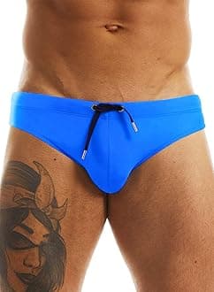 Men's Swimwear Bikini Swimming Briefs Drawstring Swimsuits Board Surf Shorts Trunks