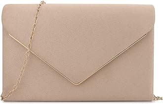 Clutch Purse for Women Evening Bags Handbags for Wedding Party Cocktail Prom Faux Suede Crossbody Shoulder Bag