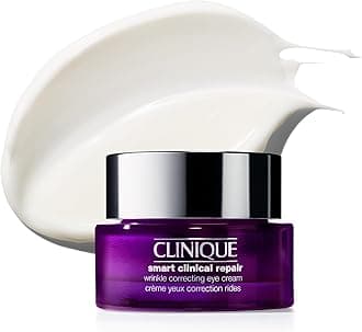 Clinique Smart Clinical Repair Wrinkle Correcting Eye Cream With Hyaluronic Acid + Peptides | Anti-Aging, Hydrating + Depuffing