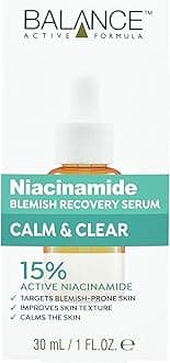 Niacinamide Blemish Recovery Serum - 15% Niacinamide for Clear Skin, Blemish Reduction, Lightweight & Non-Sticky, Refines Texture - 30ml