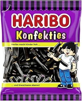 Konfekties Licorice Gummy Candy 160g