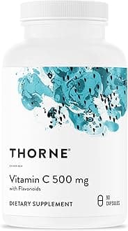 Vitamin C with Flavonoids - Blend of Vitamin C and Citrus Bioflavonoids - Support Immune System and Collagen Production - 90 Capsules