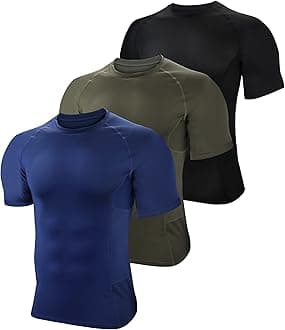 BOOMCOOL 5Pcs Gym Clothes Men Tracksuit Sets Running Wear Compression Shirts Sleeve Tops Jackets Long Suits Leggings Shorts Sports Activewear for Athletic