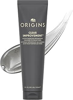 Clear Improvement Detoxifying Cleanser to Clear Pores | Visibly Minimizes Pores | With Bamboo Charcoal & Salicylic Acid, 5 Fl Oz
