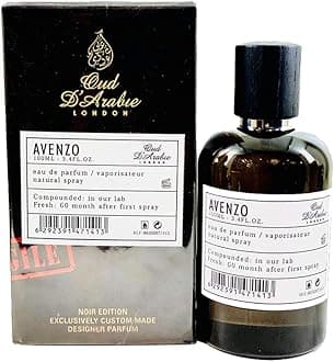 AVENZO (Unisex) 100ml EDP Perfume,Blackcurrant, Italian bergamot, French apples, Pineapple,by Oud D'Arabie London