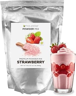 Tea Zone 2 lb Strawberry Powder