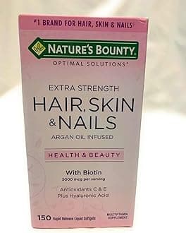 US Nutrition Nature's Bounty Extra Strength Hair Skin Nails