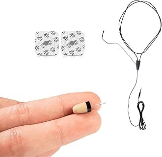 Spy Earpiece Hidden Wireless Earphones Invisible Headset Phone Microphone Exam - Mini Secret Headphone Listening Device Hearing Cheating Earbuds (Spy Earpiece Vip Pro SuperMini + Microphone)