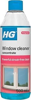 HG Window Cleaner, Professional Concentrate, Streak-Free Shine – 500ml