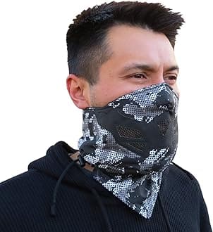 Half Face Mask for Cold Winter Weather. Use This Half Balaclava for Snowboarding, Ski, Motorcycle. (Many Colors)