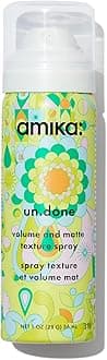Un Done Volume and Matte Texture Spray by Amika for Unisex - 1 oz