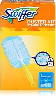 dust Cleaner Set, 1 Handle and 3 Replacement Pads (Pack of 1x1 Piece)