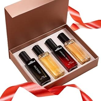 mCaffeine The Addiction Collection Perfume Gift Kit Set for Women & Men | Premium Fragrances - 20ml x 4 | Gift Set For Special Occasions | Long Lasting Perfume Set | Birthday Gift Kit