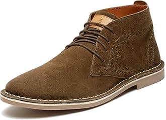LOUIS STITCH Chukka Boots for Men| Suede Leather Boots for Men| High Ankle Casual Boot | Casual Office & Trekking Shoes | Hiking Boots for Men | Stitch Down Desert Boots | [LSSDSUCKBGJB_]