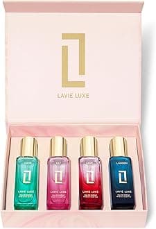 - Lavie Luxe Luxury Woman Eau De Parfum Portable Gift Set 80 ml | Perfume for Women with scents Lily, Sweet, Mandarin Orange & Bergamot Top notes