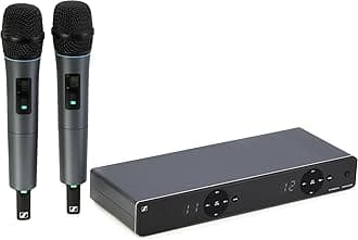 Pro Audio XSW 1-825 DUAL-A Channel Wireless Microphone System,Black