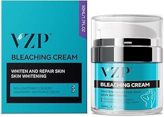 Skin Bleaching Cream, Skin Lightening for Intimate Areas, Moisturizing Cream Contain Vitamin C for Underarm, Armpit, Knees, Elbows, Inner Thighs and Bikini Area (1.7 Fl Oz)