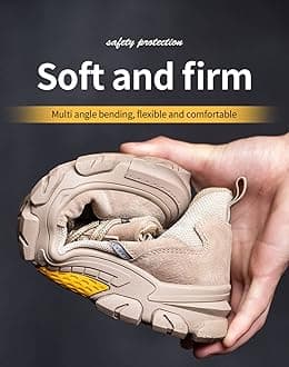 Pangolin Leather Safety Work Boots Non Slip Shoes Women Lightweight Industrial & Construction Warehouse Tactical Boots Safety Comfortable Sneakers Indestructible Mens Shoes