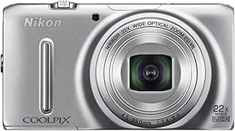 Nikon COOLPIX S9500 Wi-Fi Digital Camera with 22x Zoom and GPS (Silver)
