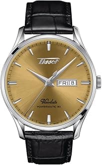 mens Viso Date 316L stainless steel case Specialities Black T1184301602100