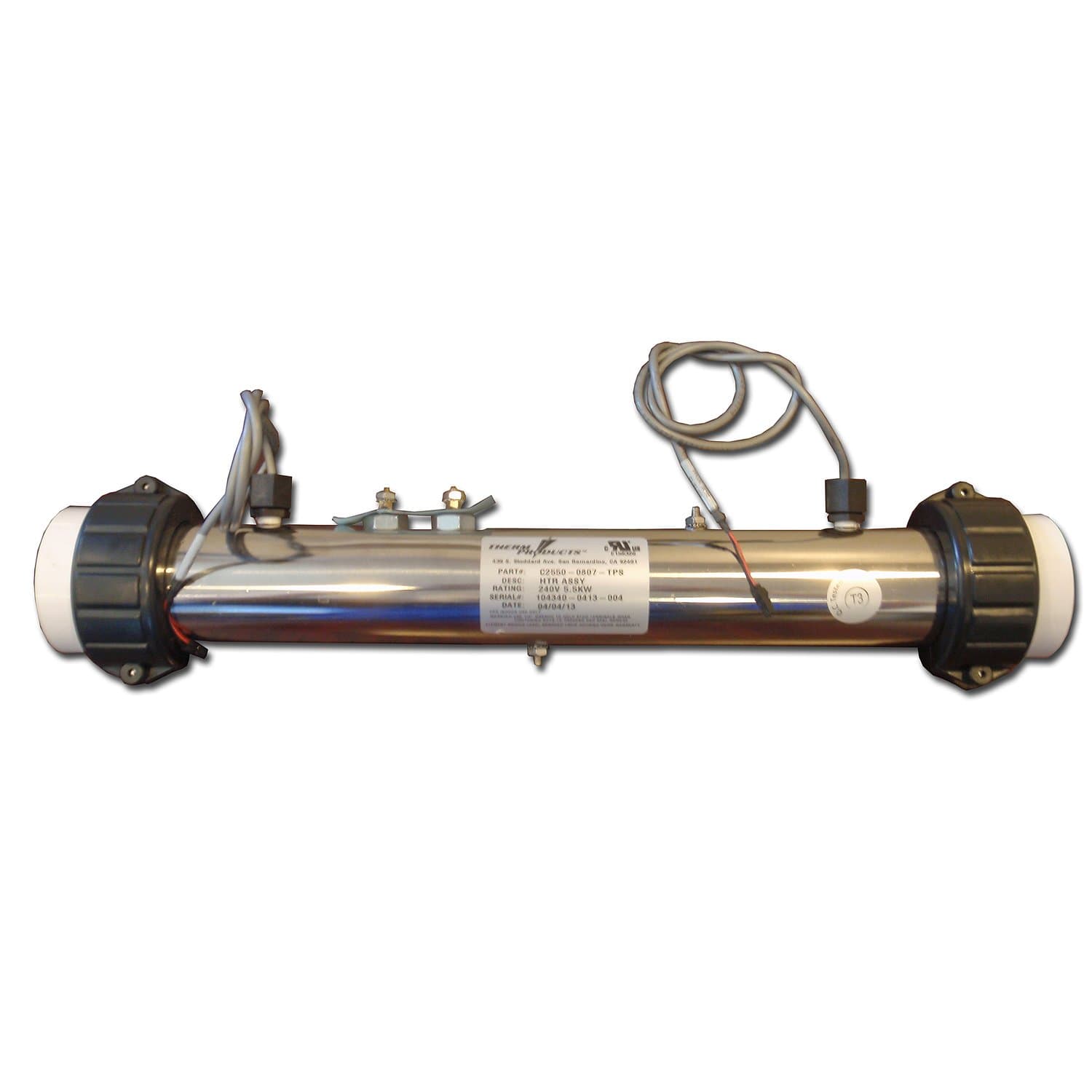 C2550-0807-TPS Dual Sensor Replacement 5.5 kW Hot Tub Heater