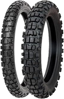 Waypoint Adventure Motorcycle Tire Set – 90/90-21 Front & 130/90-17 Rear (68R) Tube Type