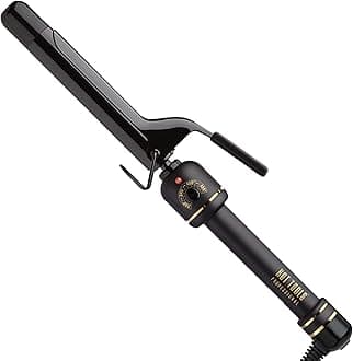 HOT TOOLS Professional Black Gold Salon Curling Wand, 1 Inch