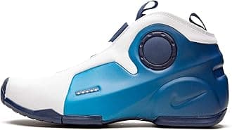 Nike Air Flightposite 2 White/Midnight Navy-Blue Gaze CD7399-100 Men's Basketball Sneakers 11 US