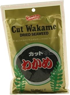 Shirakiku Wakame Cut Dried Seaweed 2.5 Ounce