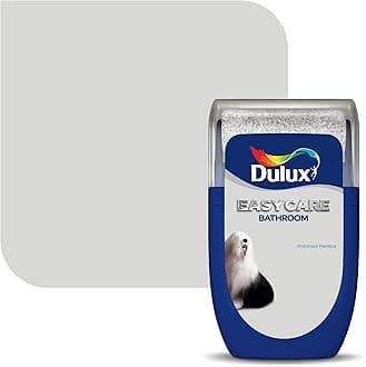 Dulux Easycare Bathroom Tester Paint, Polished Pebble, 30 ml, Packaging May Vary