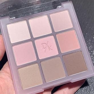 Light Pink & Purple Eyeshadow Palette - Highly Pigmented, Matte Finishes, Long-Lasting Waterproof for Natural Makeup (Taro Latte)