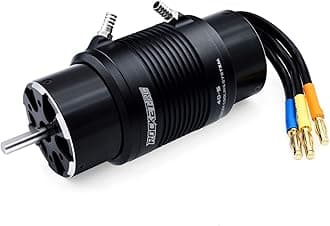 Surpass Hobby 4092 920KV RC Boat Brushless Motor 4Pole Shaft 5mm with Water Cooling Jacket for RC Boat (920kv)