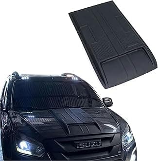 Engine Bonnet Hood Scoop Cover Compatible with Isuzu Dmax RT 2014 2015 2016 2017 2018 2019 Exterior Accessories Parts