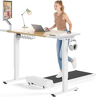 SIAGO Electric Standing Desk Adjustable - 55 x 24 Inch Sit Stand up Desk with Cable Management - 3 Memory Preset Adjustable Height Table