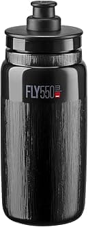 Fly Tex Water Bottle Black – Insulated Cycling Bottle with Thermal Protection – Lightweight & BPA-Free – 550ml – For Road Bike, MTB & Gravel Cycling