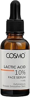 CD COSMO DESIGNS Lactic Acid 10% + Ha Face Serum Exfoliates, Reveals Smoother Skin 30ml All skin types