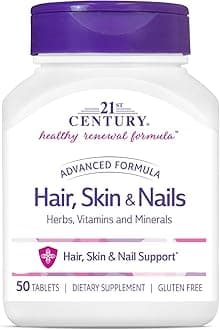 Hair, Skin & Nails Caplets - 50 Capsules