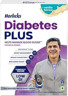 Diabetes Plus Powder, Vanilla, 400G | Helps Manage Blood Sugar | Starts Working From Day 1