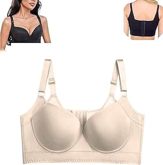 2024 Shapedly Bra, Shapedly Push Up Back Smoothing Bra, Shapedly Deep Cup Bra Hide Back Fat, Shapedly Wireless Bra