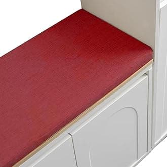 Bench Cushions for Indoor Furniture 40/48/60 x 14/15/17/11 inch Rectangular Non Slip Outdoor Bench Cushion pad for Deck Chair Swings Bench Cushion(Color 10,36x18x2in)