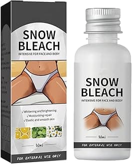 1 PCS Snow Bleach For Private Area Areas Underarm Neck Armpit Knees Elbows Dark Skin Dark Edn492 (White, One Size)